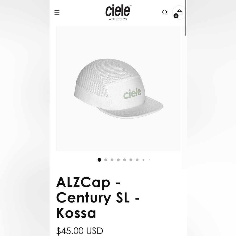 Ciele ALZCap - Century SL - Kossa × 1 white
